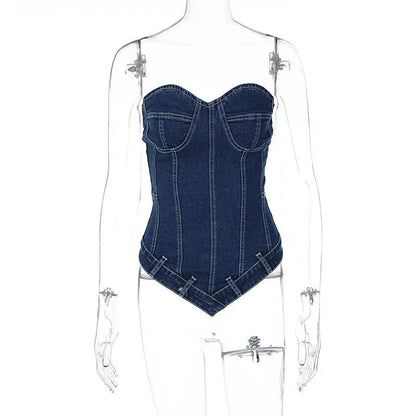 Fashion Sexy Outerwear Chest-wrapped Vest - Gizmo Galaxy