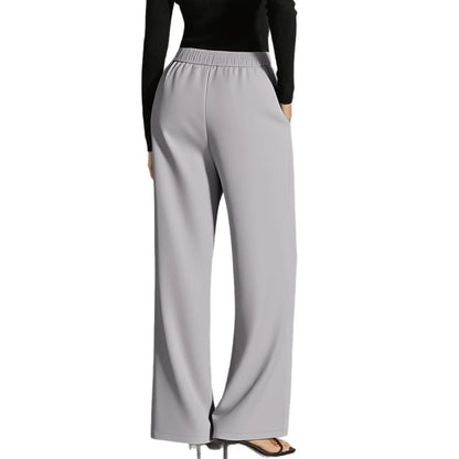 Asymmetrical Draping Suit-style High-waisted Slimming Casual Pants - Gizmo Galaxy