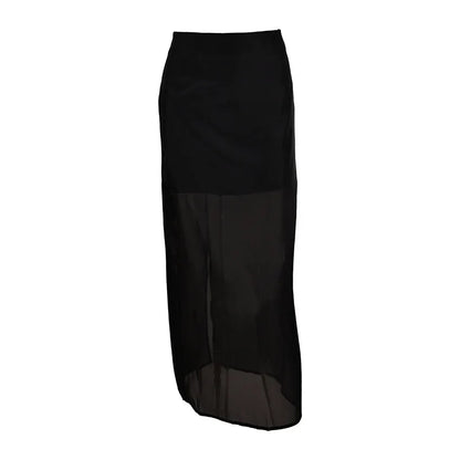 Designer-style Sheer High-waist Skirt For Women - Gizmo Galaxy