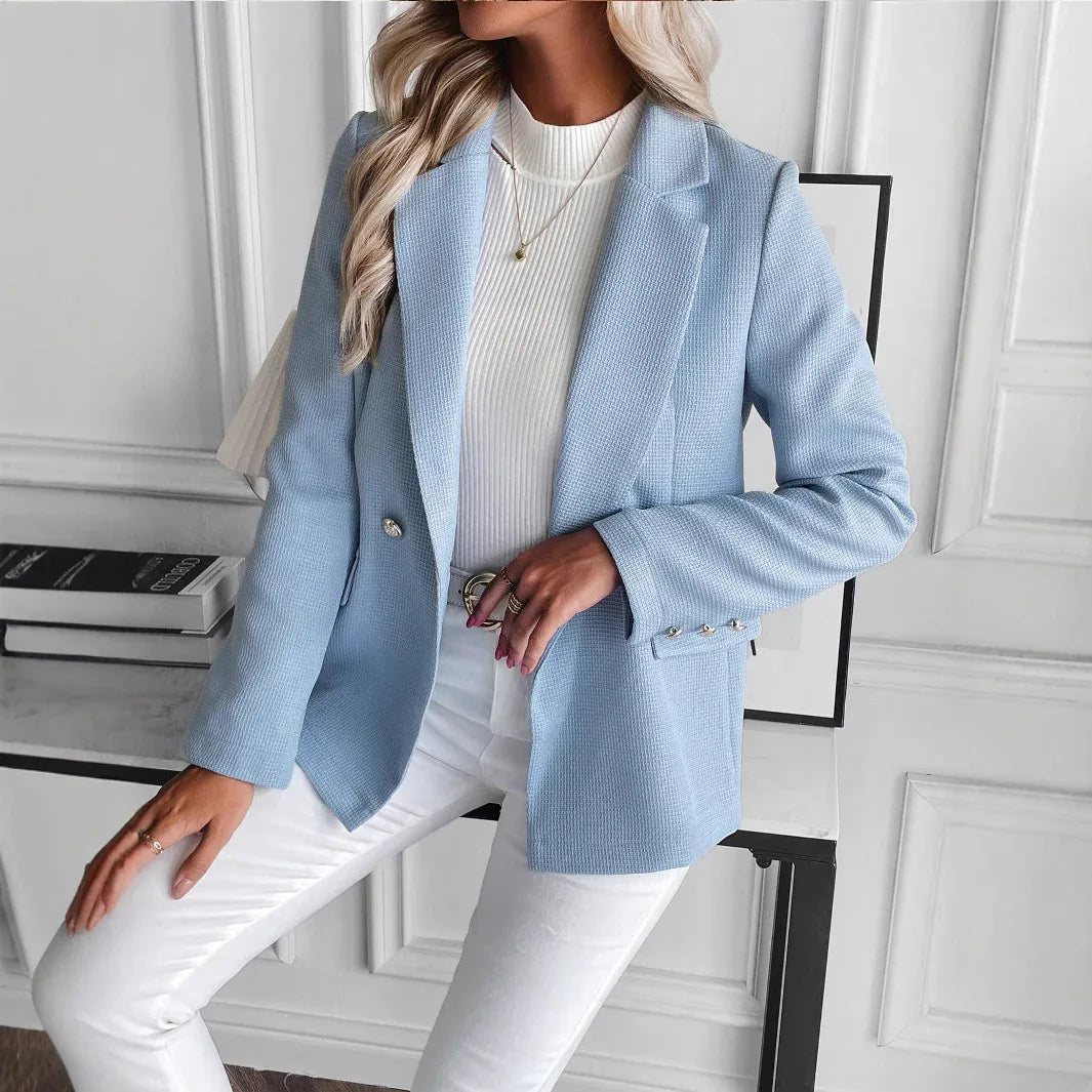 Spring And Autumn Elegant Socialite Top Casual - Gizmo Galaxy