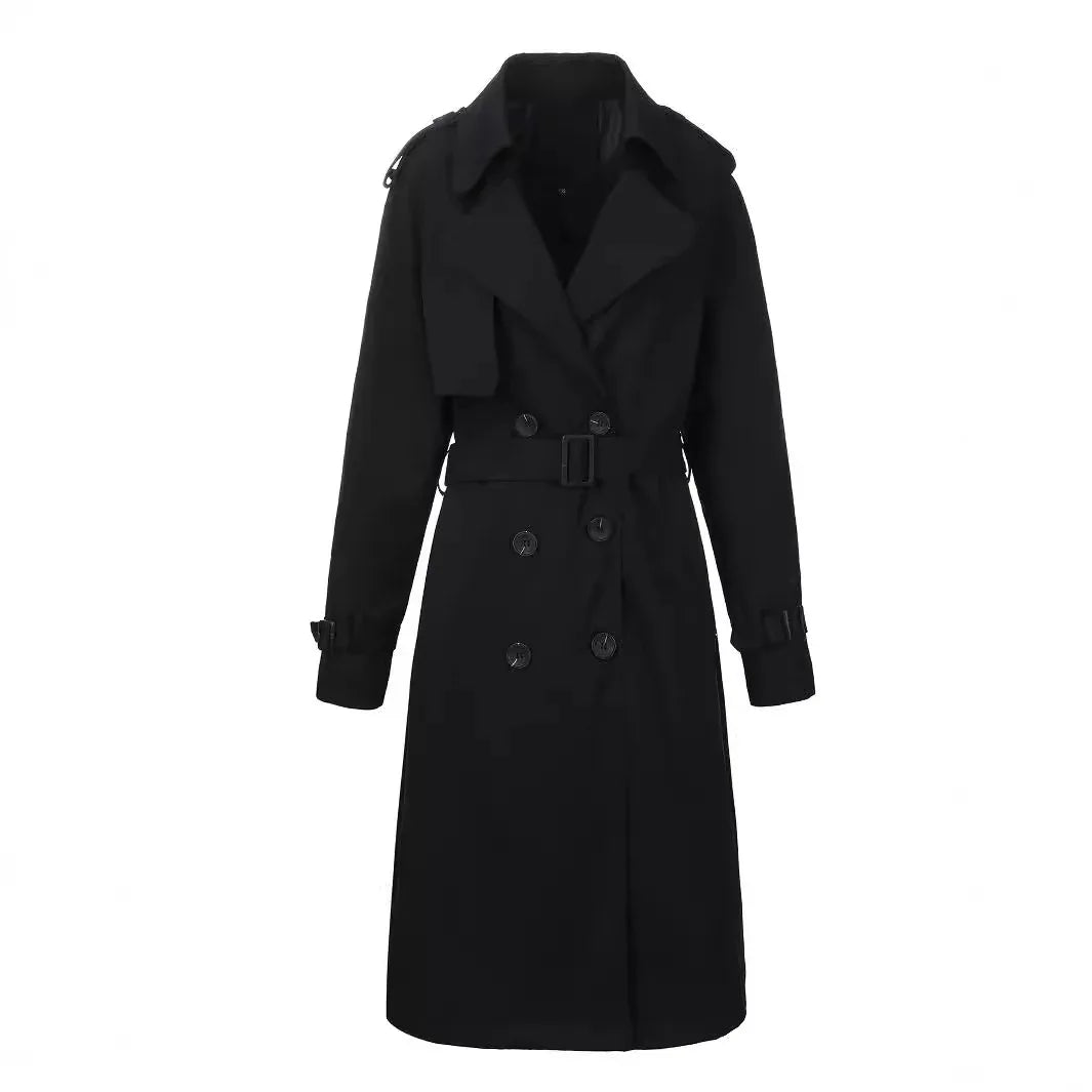 Windbreaker Waterproof Casual Loose Double-breasted - Gizmo Galaxy