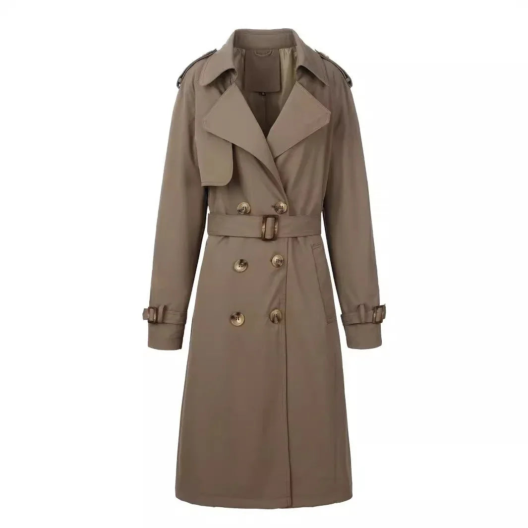 Windbreaker Waterproof Casual Loose Double-breasted - Gizmo Galaxy